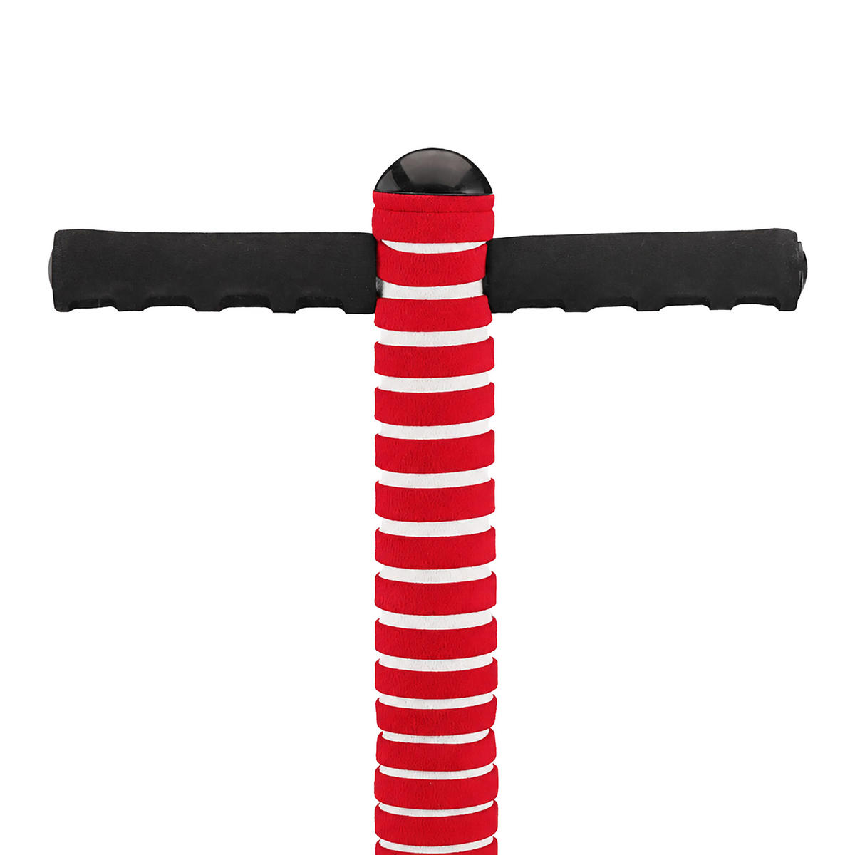 POGO-STICK - Rot, Kunststoff/Textil (24/6cm) - Relaxdays