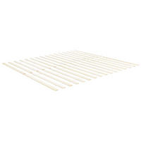 LATTENROST 180/200 cm Blanzac - Hellbraun/Braun, Holzwerkstoff (180/200cm) - Beliani