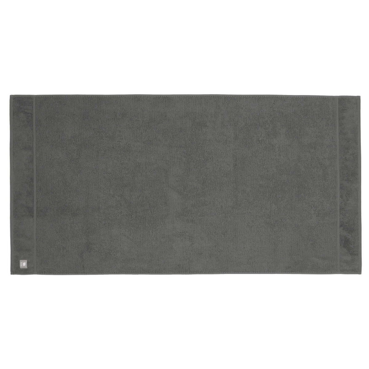 DUSCHTUCH SOLID - Anthrazit, Textil (80/160cm) - Musterring