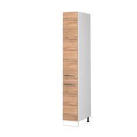 APOTHEKERSCHRANK Fame-Line Goldkraft Eiche 30 cm - Honigeiche/Eiche Wotan, Holzwerkstoff (30/206.8/58cm) - Vicco