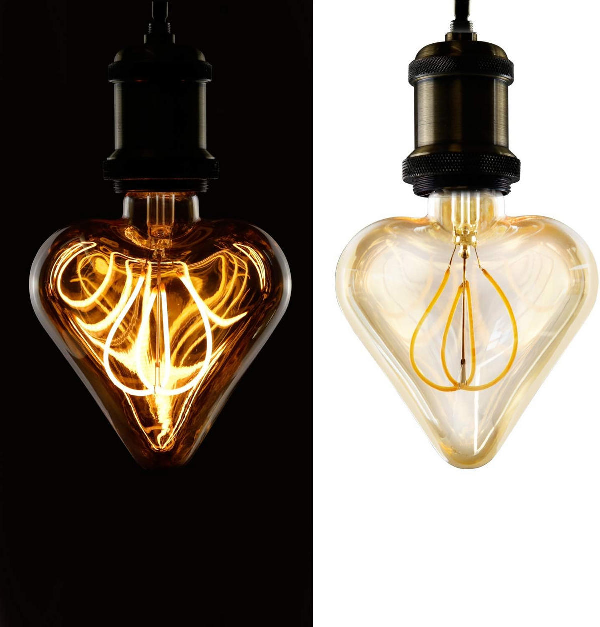 LEUCHTMITTEL Luminarae 11.5/6/15 cm - Braun, Glas (11.5/15cm) - ZMH