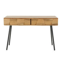 SCHMINKTISCH Demn Braun 40/125/ 77 cm - Braun, Holz (40/125/77cm) - Hoyz Collection