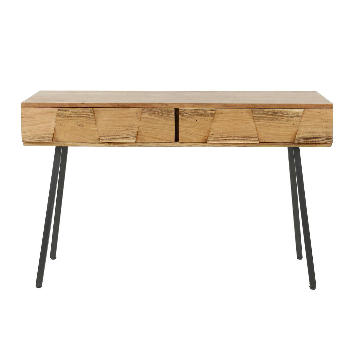 SCHMINKTISCH Demn Braun 40/125/ 77 cm - Braun, Holz (40/125/77cm) - Hoyz Collection