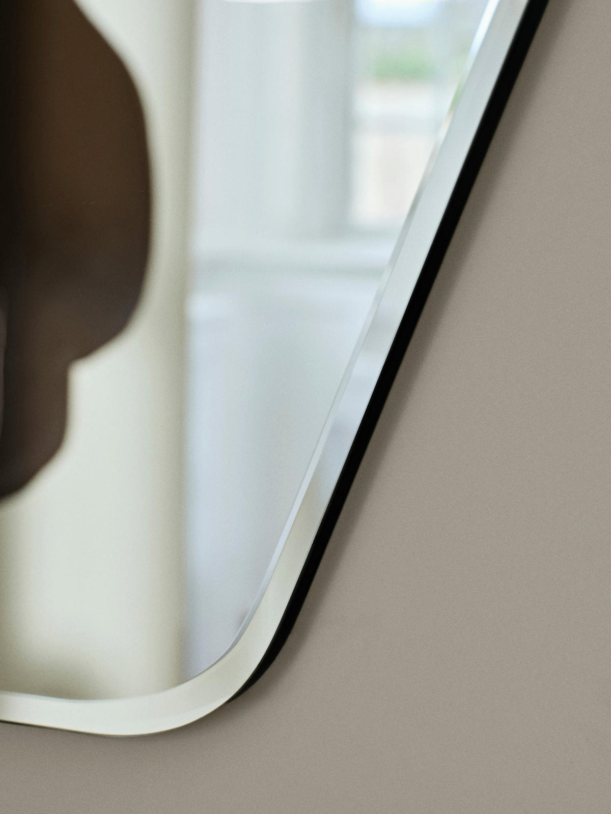 SPIEGEL Ruby 60 cm - Transparent, Glas (1.3/60/50cm) - Broste Copenhagen