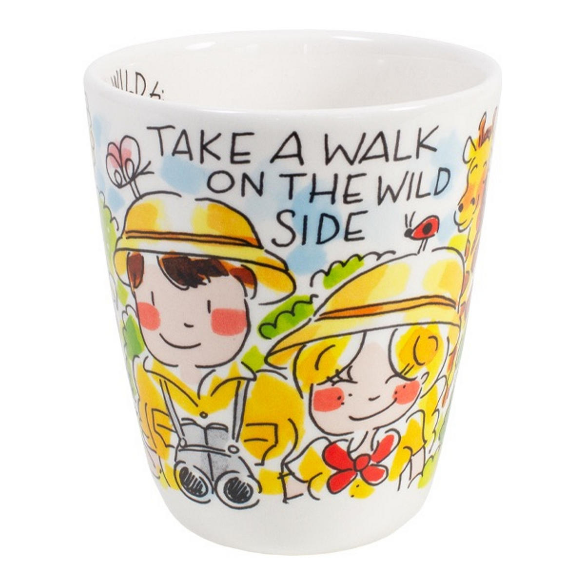 BECHER Beekse Bergen in Bunt - 350 ml - Multicolor, Keramik (0.35L) - Blond Amsterdam