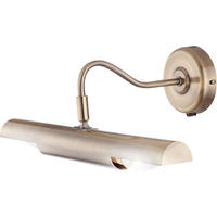 WANDLEUCHTE Metall Messing matt verstellbar - Messingfarben, Metall (36.5/13.5/21cm) - Globo Lighting