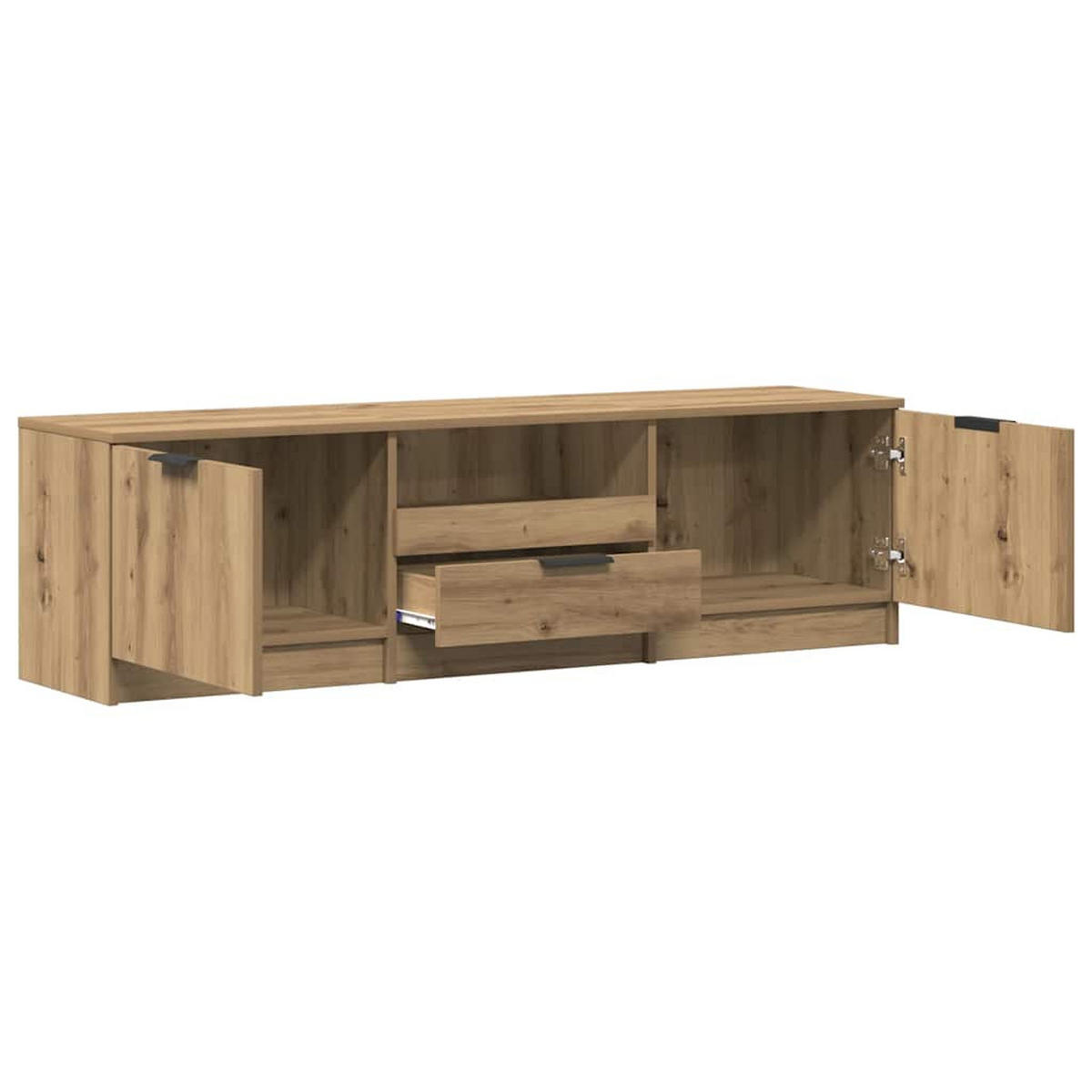 TV-SCHRANK Artisan-Eiche 140/35/40 Cm Holzwerkstoff - Alteiche, Holzwerkstoff (35/40/140cm) - vidaXL