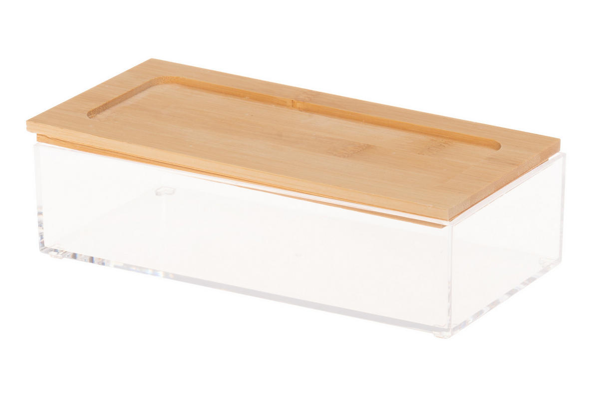 STAPELBEHÄLTER mit Deckel Penny - Transparent, Kunststoff (20/10/9.5cm)