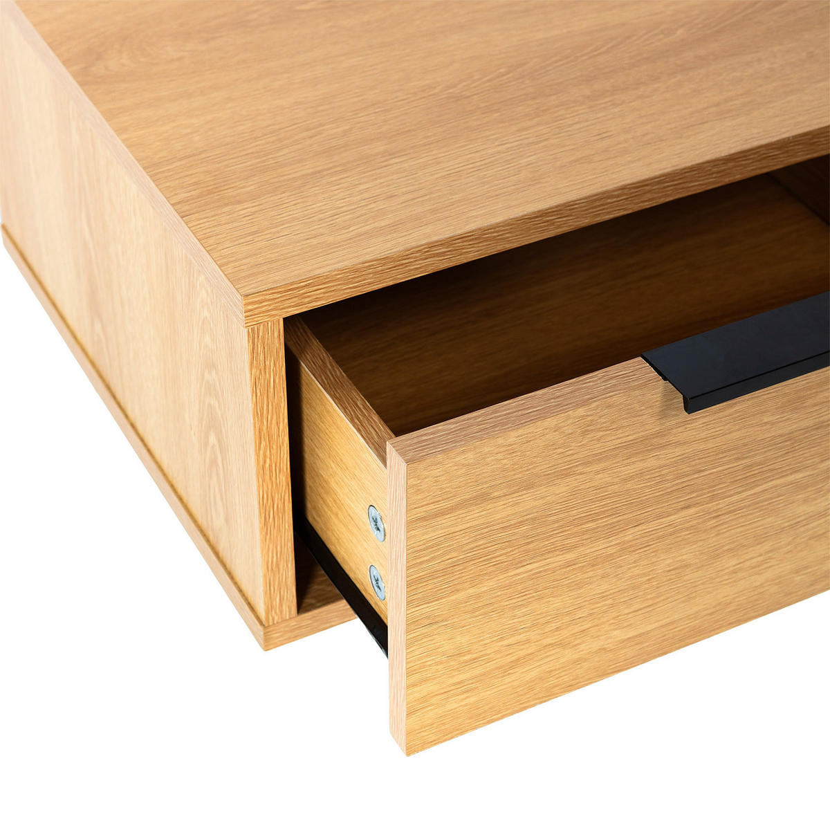 2er-Set SCHWEBENDER NACHTTISCH Eichenfarbe - Honigeiche, Holzwerkstoff (40/19/35cm) - VS Venta-stock