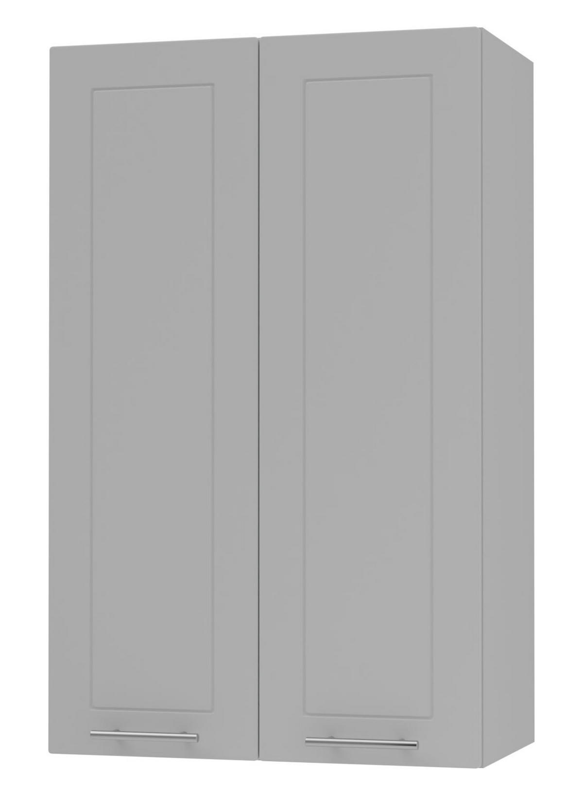 KÜCHENHÄNGESCHRANK Kvantum W4/60 Dust Grey Matt / Grau Matt 60 / 32,5 / 96cm - Grau, Holz/Holzwerkstoff (60/96/32.5cm) - Feldmann-Wohnen
