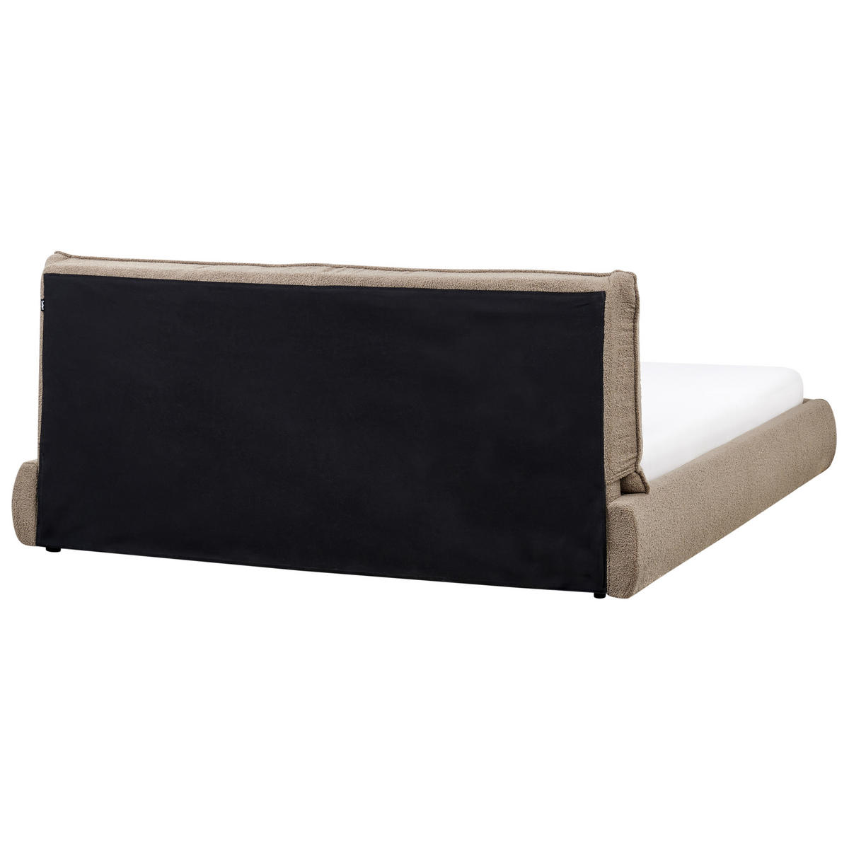 POLSTERBETT mit Lattenrost 180x200 cm Beige Vinay - Taupe, Textil (180/200cm) - Beliani