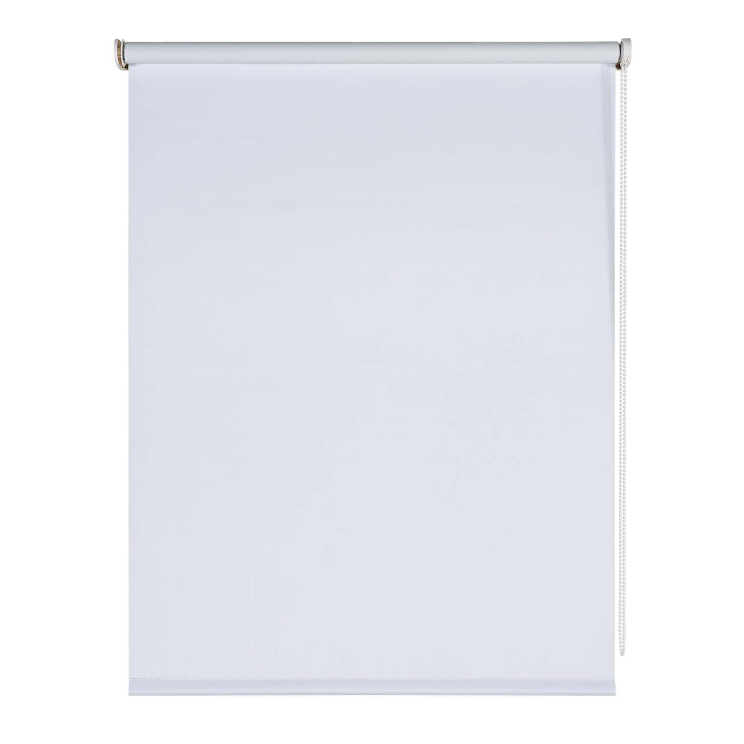 VERDUNKELUNGSROLLO Weiß 160x250 cm - Weiß, Kunststoff (160/250cm) - STORESDECO