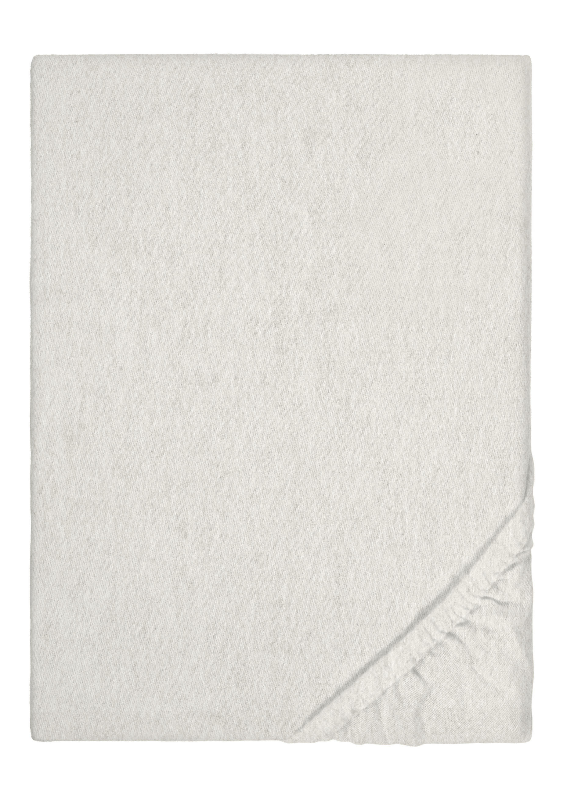 biberna Spannbetttuch Grau 100x200 cm