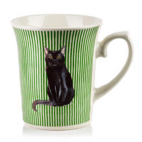TASSE DANNY Grün Porzellan - Grün, Keramik (0.3L) - Mondex