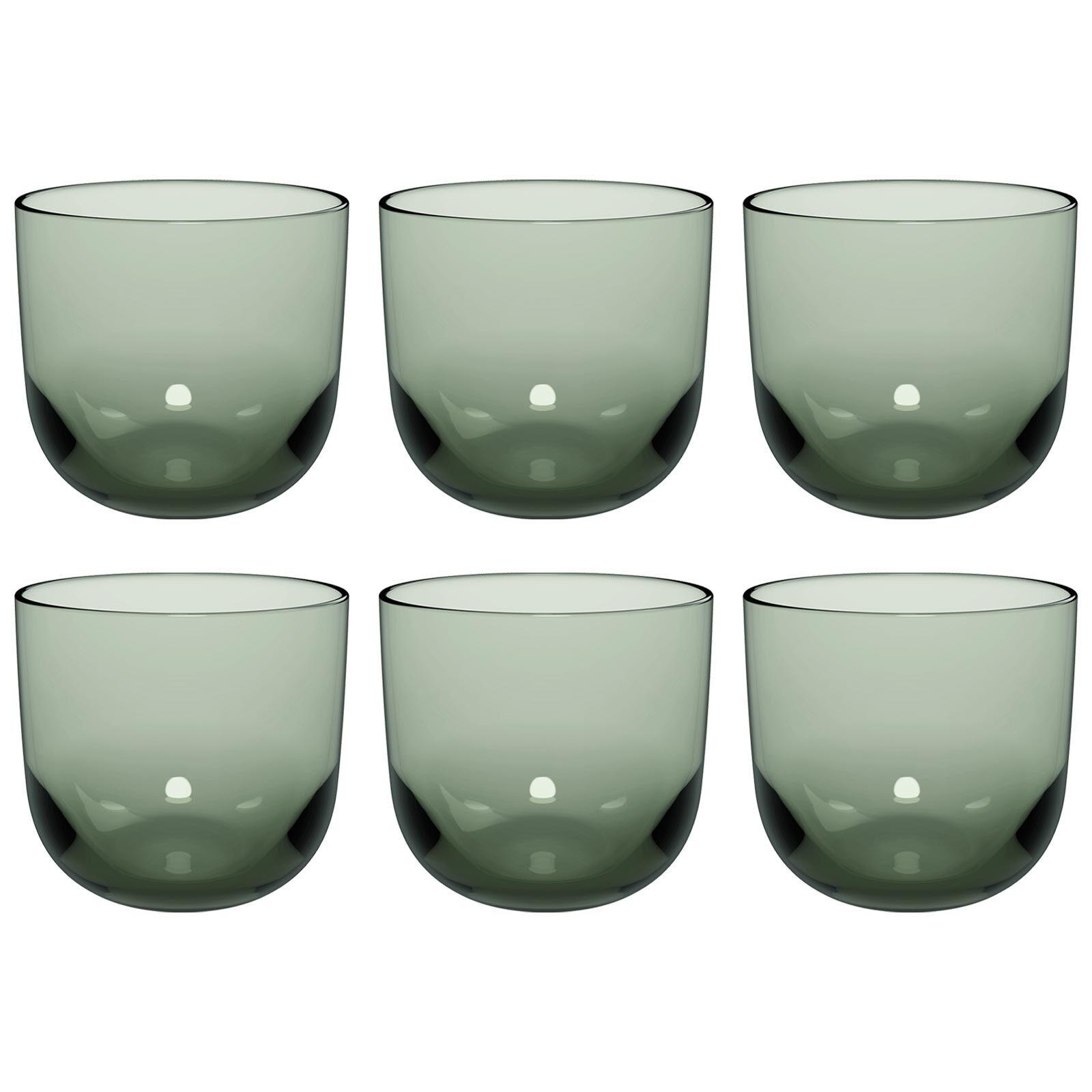 WASSERGLÄSER Like Glass Sage 280 ml 6er Set - Grün, Glas (0.28L) - like.Villeroy & Boch