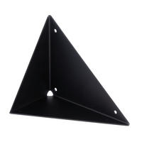 REGALTRÄGER Hugo, Stahl in verschiedenen Trendfarben - Schwarz, Metall (18/10.2/15cm) - Alberts
