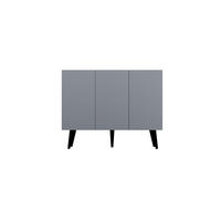KOMMODE Toronto 39,9/95,5/120 - Grau, Holzwerkstoff (40/96/120cm) - RAUMHIRSCH FURNITURE