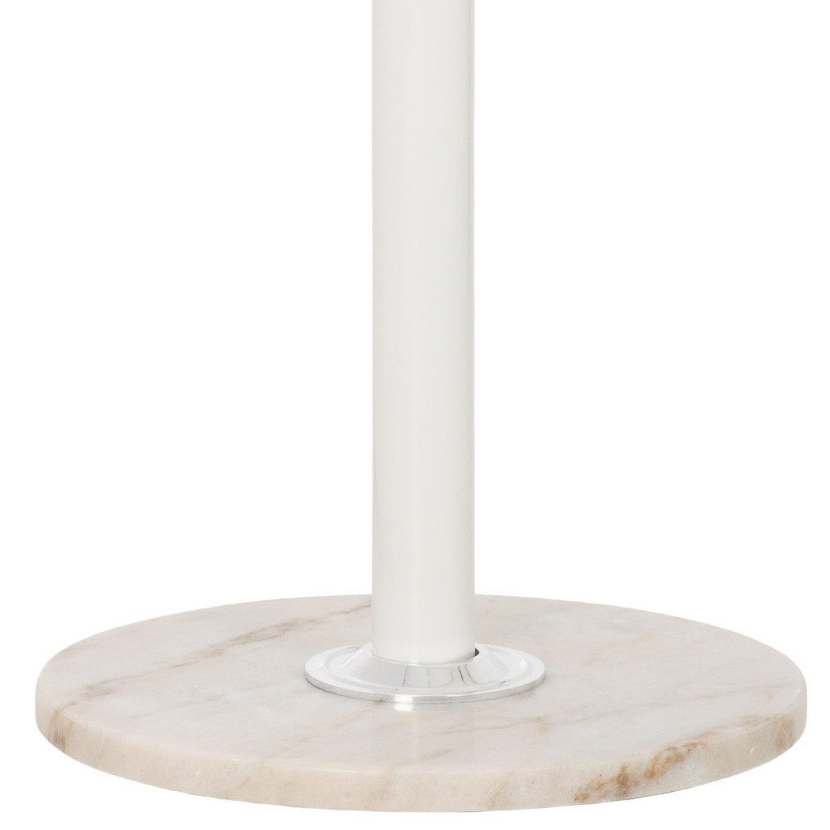 GARDEROBE aus metall 36x173cm - Weiß, Metall (36/173/36cm) - Wanderlust