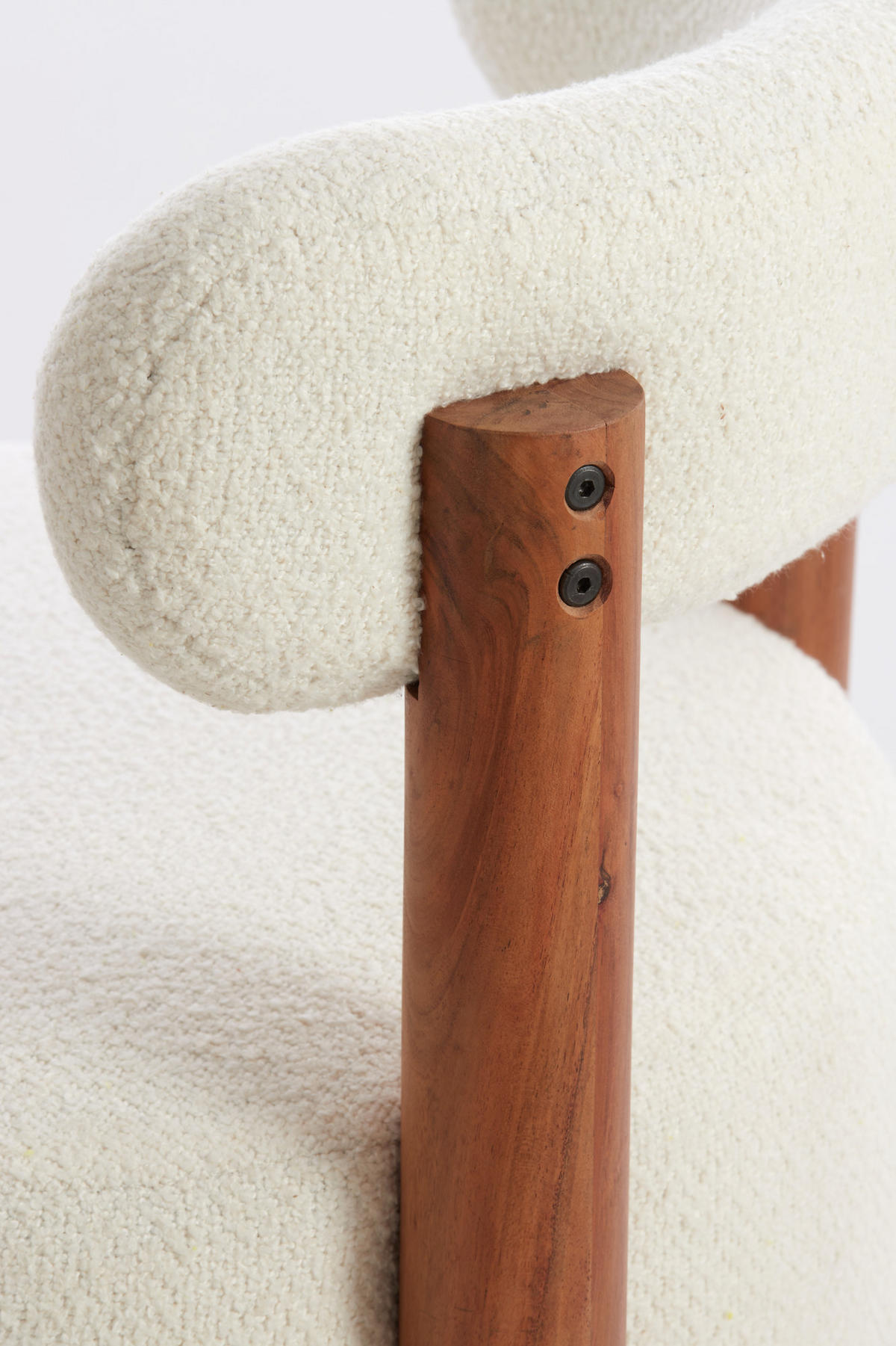 SESSEL Ferentino Braun Ø74/74 cm - Braun, Holz (74/74/74cm) - Light & Living