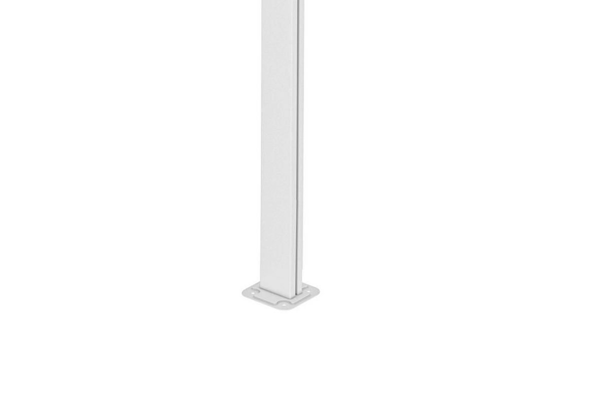 PERGOLA / CARPORT Kleo Weiß 3m x 3m - Weiß, Metall (313/270/300cm) - Cazeboo