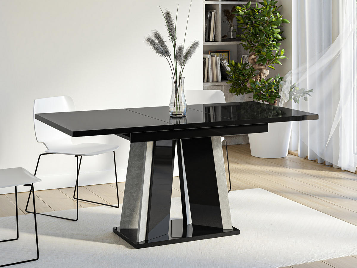 ESSTISCH ausziehbar Doha - Eiche Artisan, Holzwerkstoff (80/120/75cm) - MIRJAN24