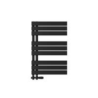 HEIZKÖRPER wasserführend Schwarz 76,2/50/5,9 cm - Schwarz, Metall (50/76.2/5.9cm) - EMKE