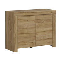 SIDEBOARD Hella Holz - Braun, Holzwerkstoff (106/83/42cm) - Petits-meubles