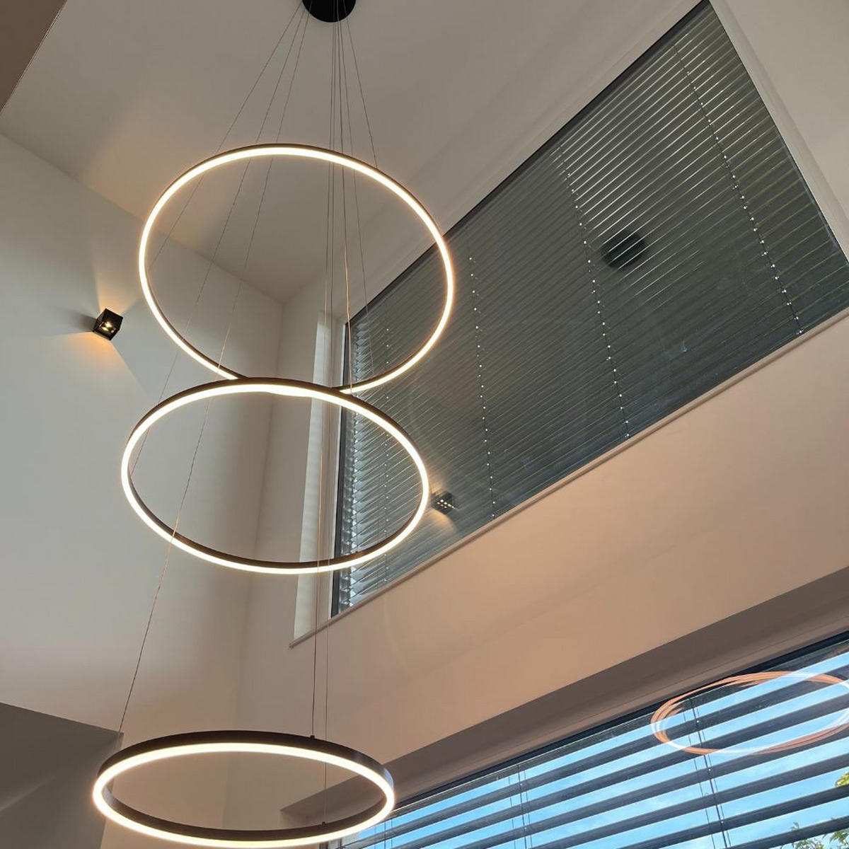 LED-HÄNGELAMPE Ring Gold Ø 80cm - Goldfarben, Metall (80/80/3.3cm) - s.luce