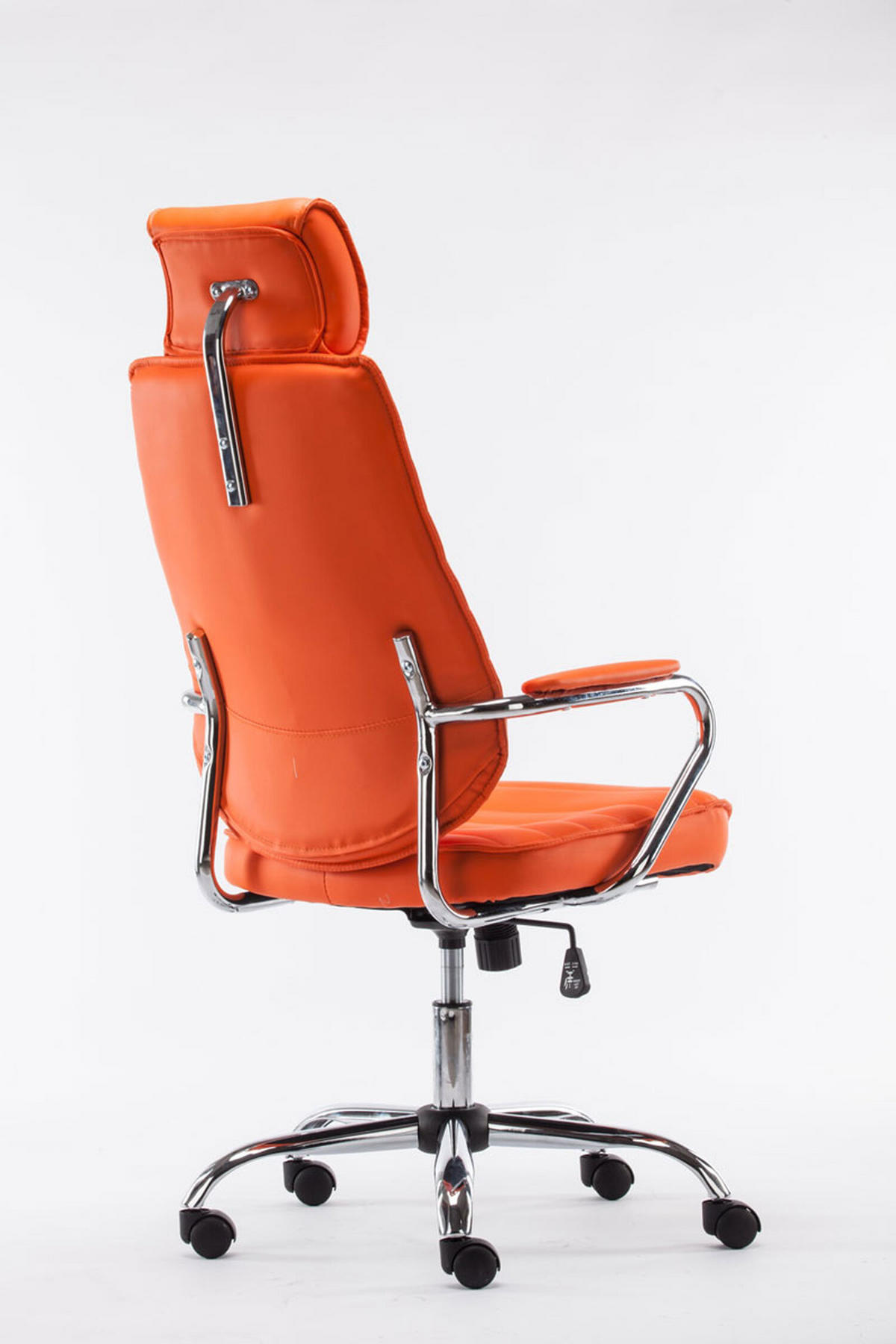 BÜROSTUHL Rako, Orange - Orange, Textil/Metall (60/128/67cm) - TPFLiving