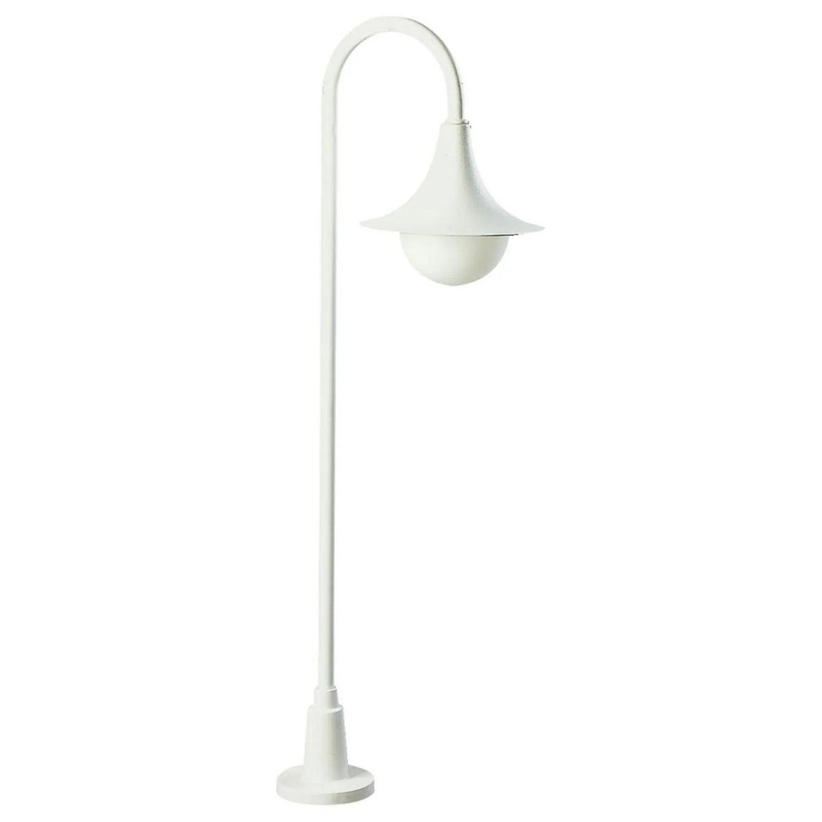 WEGELEUCHTE Weiß - Weiß, Metall (13.5/13.5/120cm) - click-licht