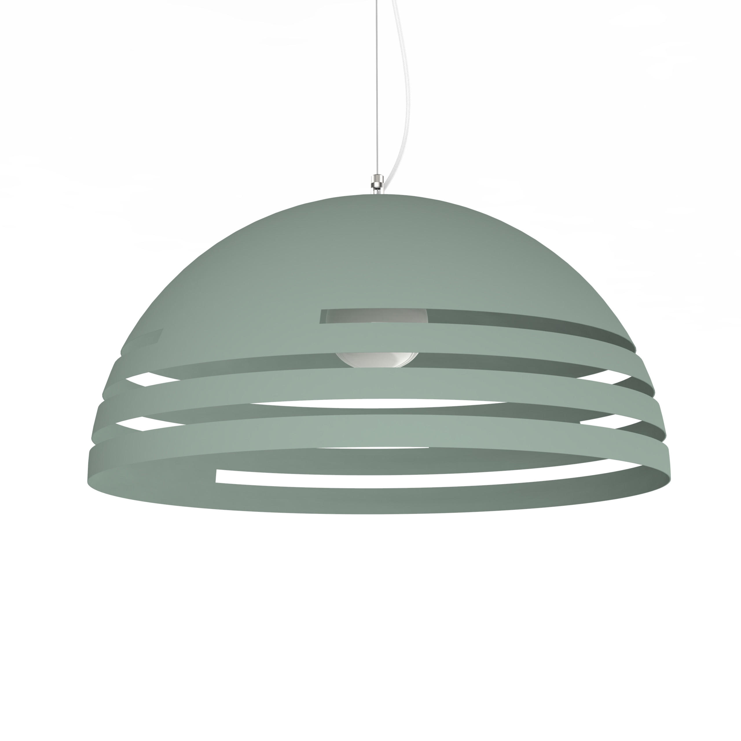 HÄNGELEUCHTE - Grün, Metall (60/60/30cm) - Lumicom