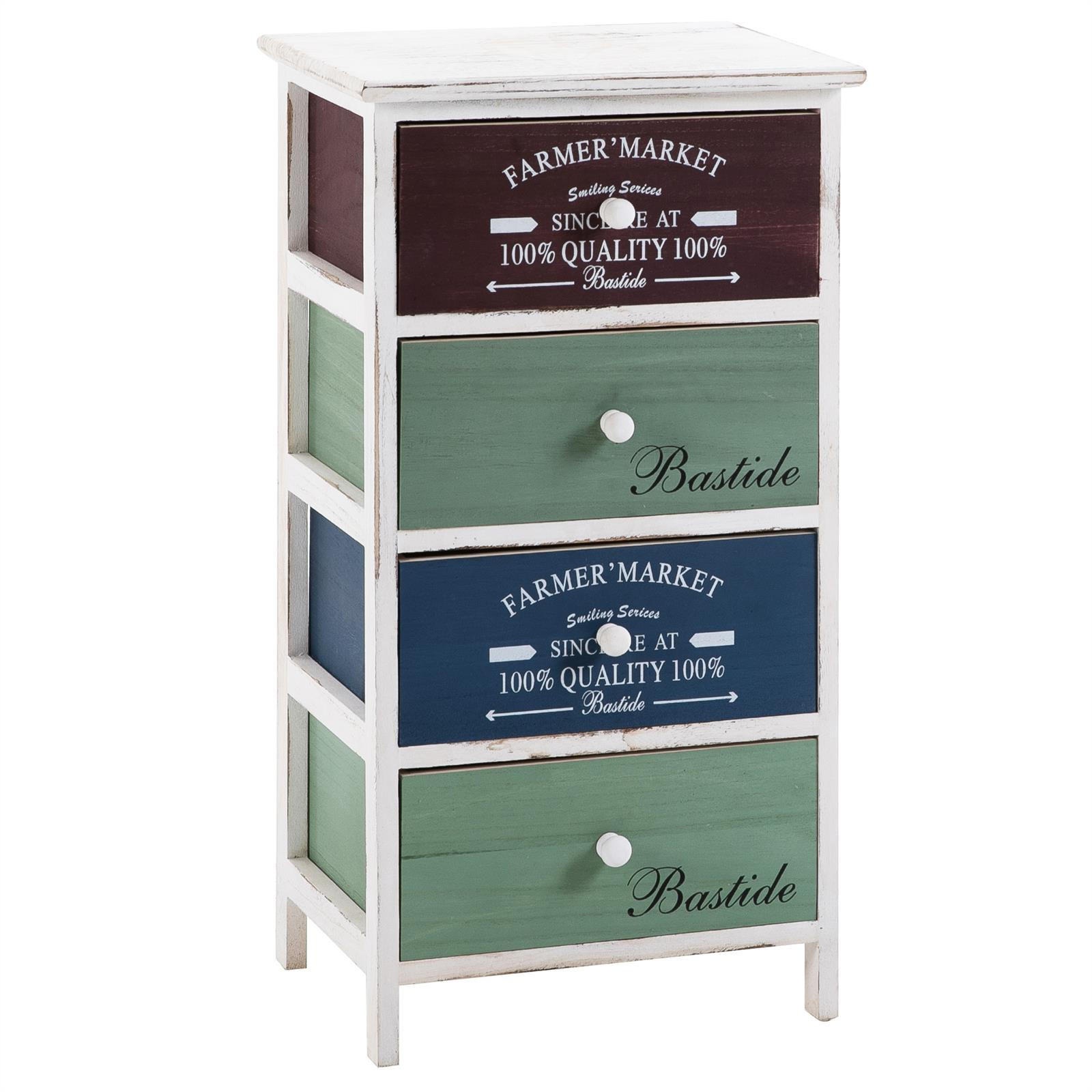 KOMMODE COLORIS - Weiß, Holzwerkstoff (40/77/30cm) - CARO-Möbel