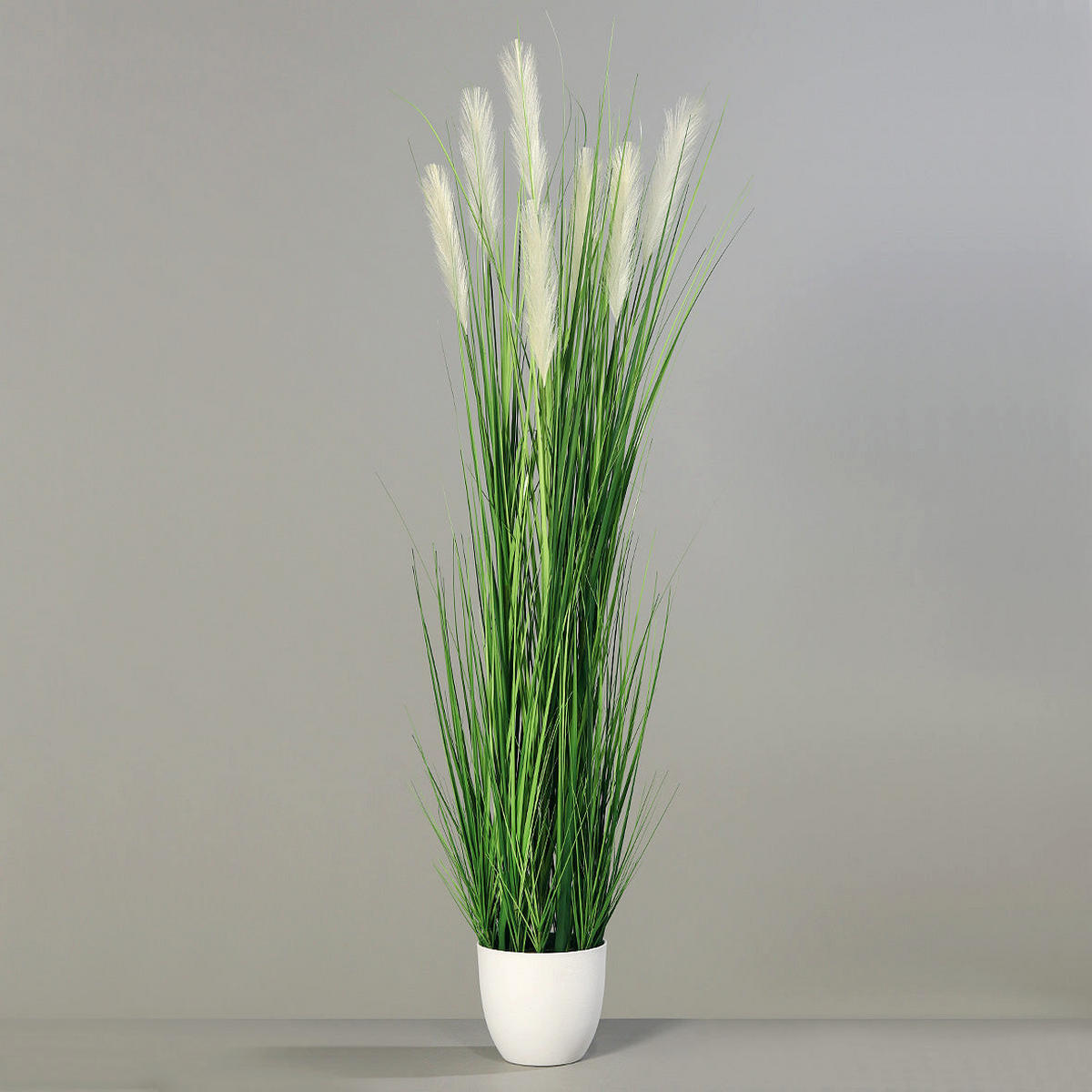 KÜNSTLICHES Grasarrangement - Jo 180 cm - Grün, Kunststoff (180cm) - aplanta