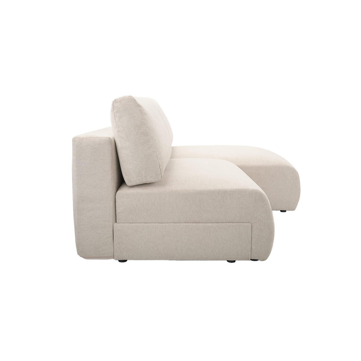 ECKSOFA Ripley mit Schlaffunktion, Beige - Beige, Textil (223/150cm) - Fedve