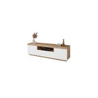 TV-SCHRANK YOSHI 170/42/49 cm Wotan Eiche / Weiß - Naturfarben, Holzwerkstoff (170/49/42cm) - Lookway