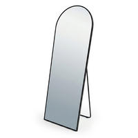 ZRCAD. - černá, kov/plast (50/160/1.5cm) - Relaxdays