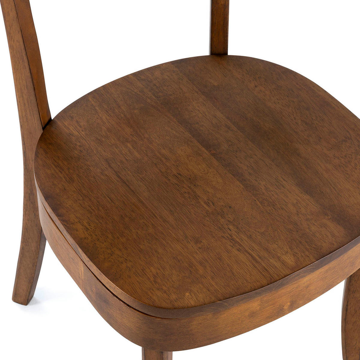 STUHL-SET 2 Nala Walnussfarbe, Massivholz - Walnussfarben, Holz (45/83/49cm) - VS Venta-stock