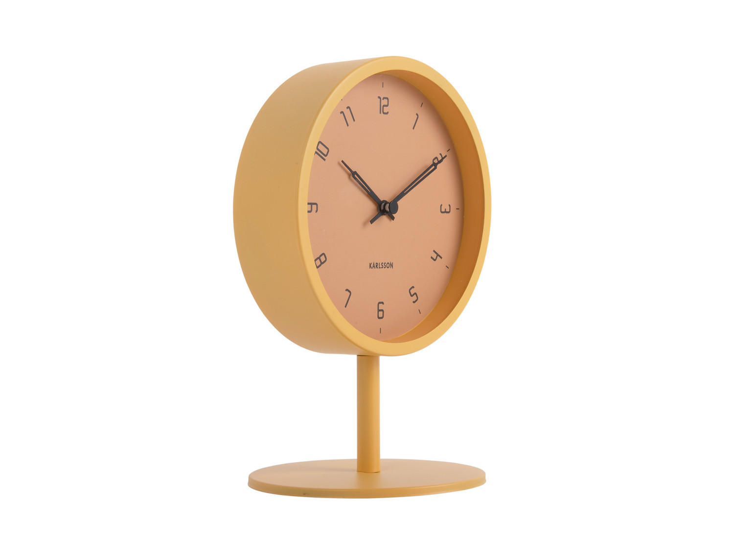TISCHUHR Stark 4.5/22.5 cm - Gelb, Metall (15/22.5/4.5cm) - Karlsson