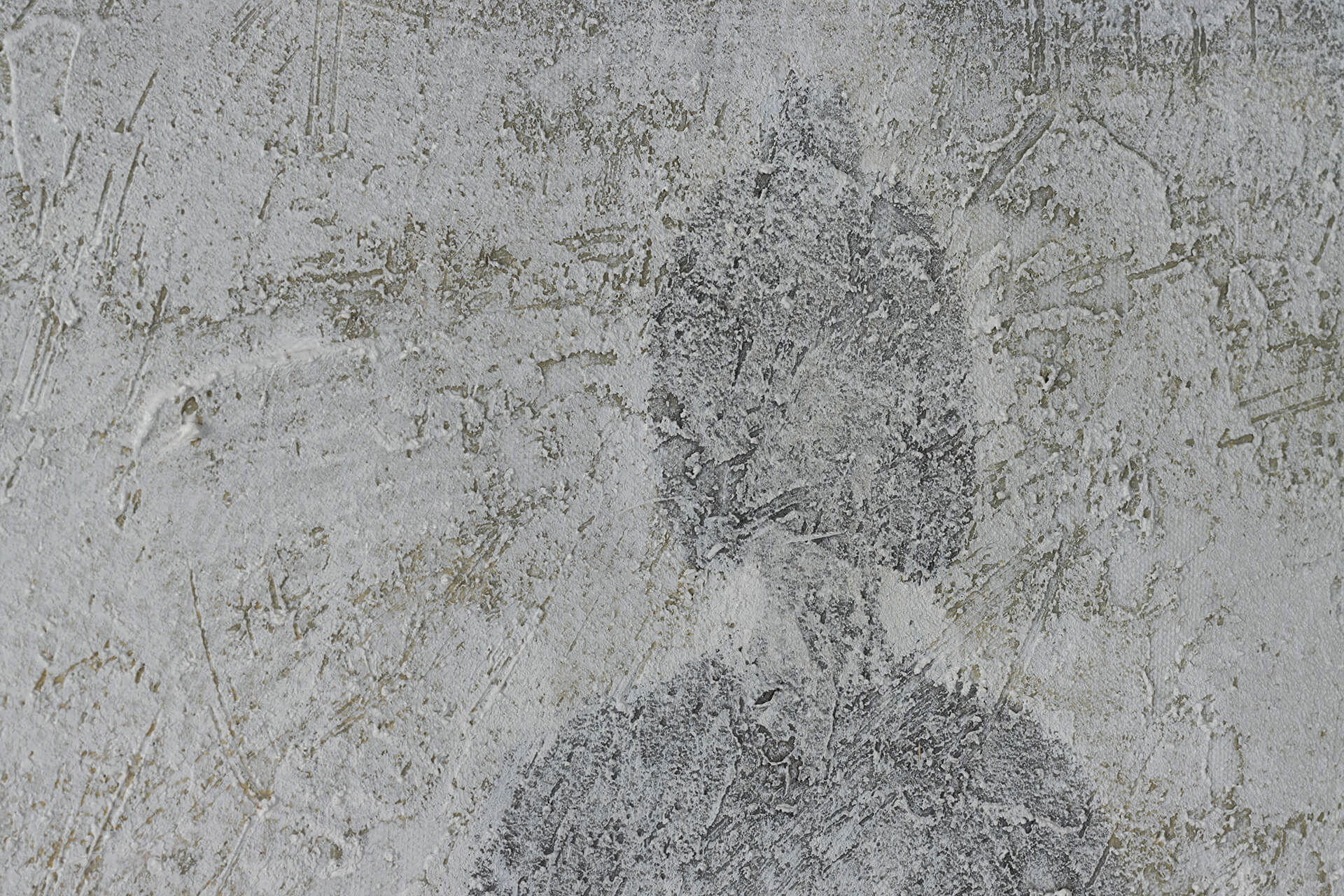 ACRYLBILD HANDGEMALT 100/75 cm - Goldfarben/Grau, Holz/Textil (2/75cm) - KUNSTLOFT