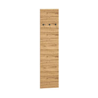 WANDGARDEROBE – 35 cm – Nevio – Eichefarben - Eichefarben, Holzwerkstoff (35/145/2cm) - hi-markt