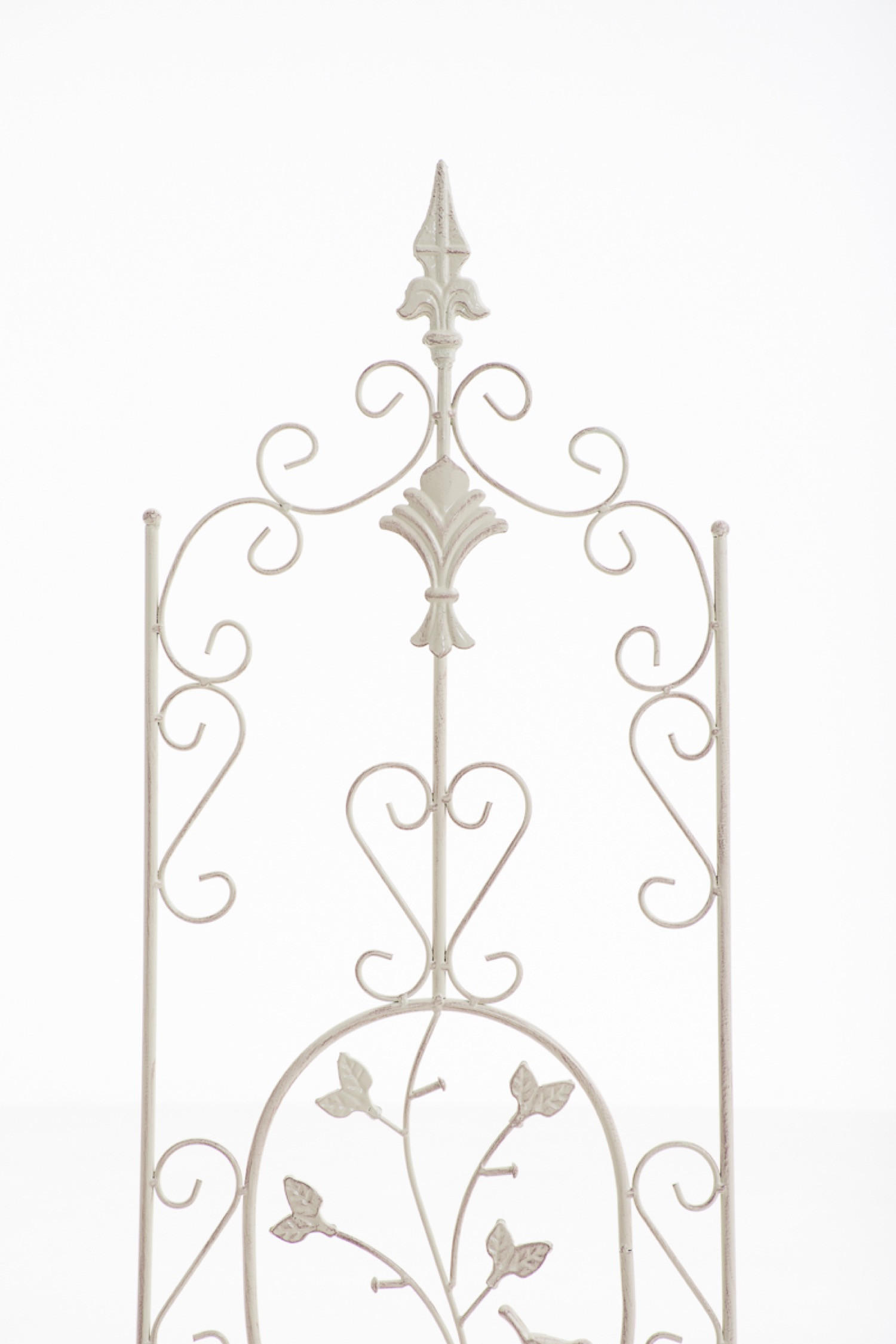 RANKGITTER Burk antik-creme - Naturfarben, Metall (35/122/7cm) - TPFGarden