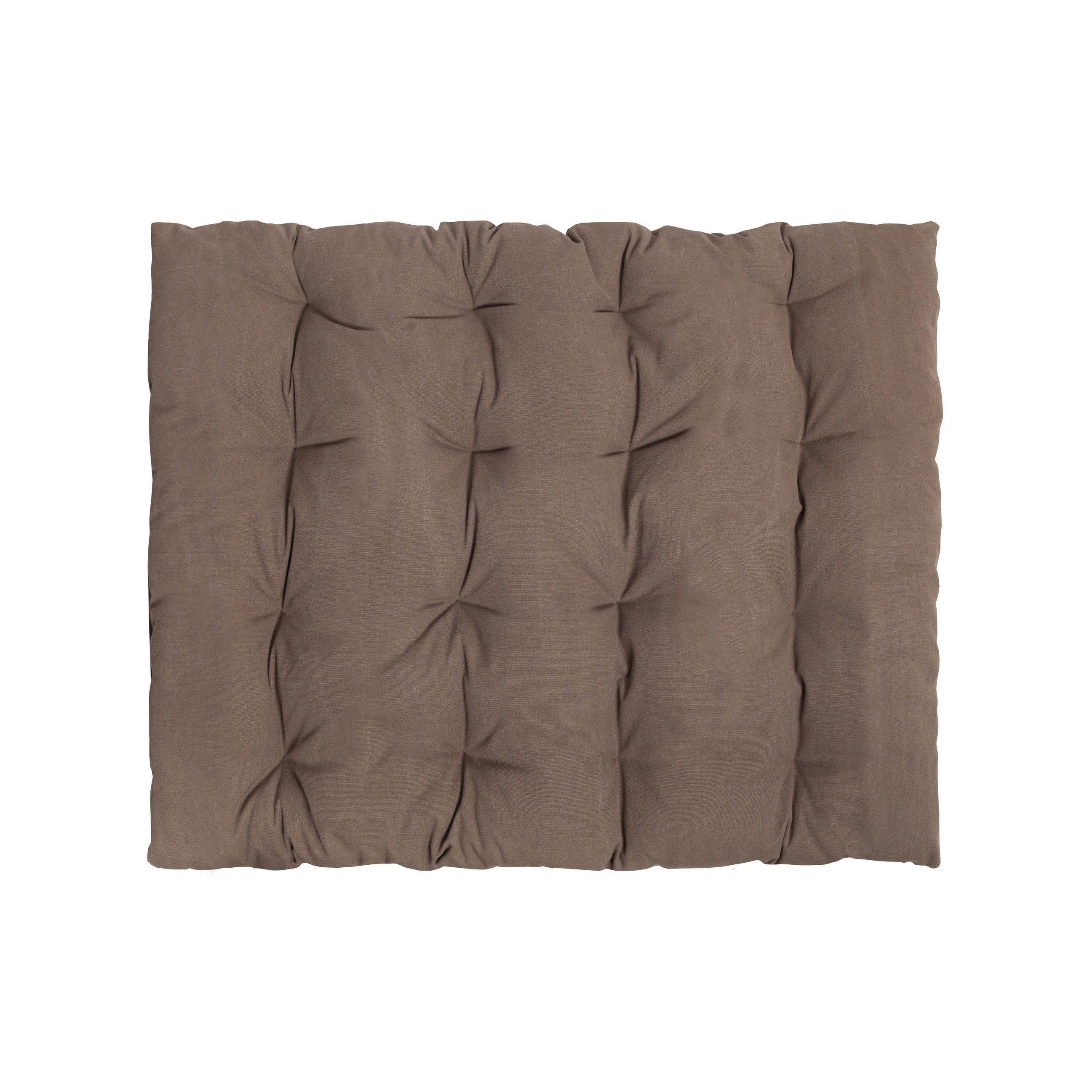 BODENKISSEN aus Baumwolle, braun, 120/100 cm CIELO - Braun, Textil (120/100/8cm) - RNT By Really Nice Things