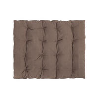 BODENKISSEN aus Baumwolle, braun, 120/100 cm CIELO - Braun, Textil (120/100/8cm) - RNT By Really Nice Things