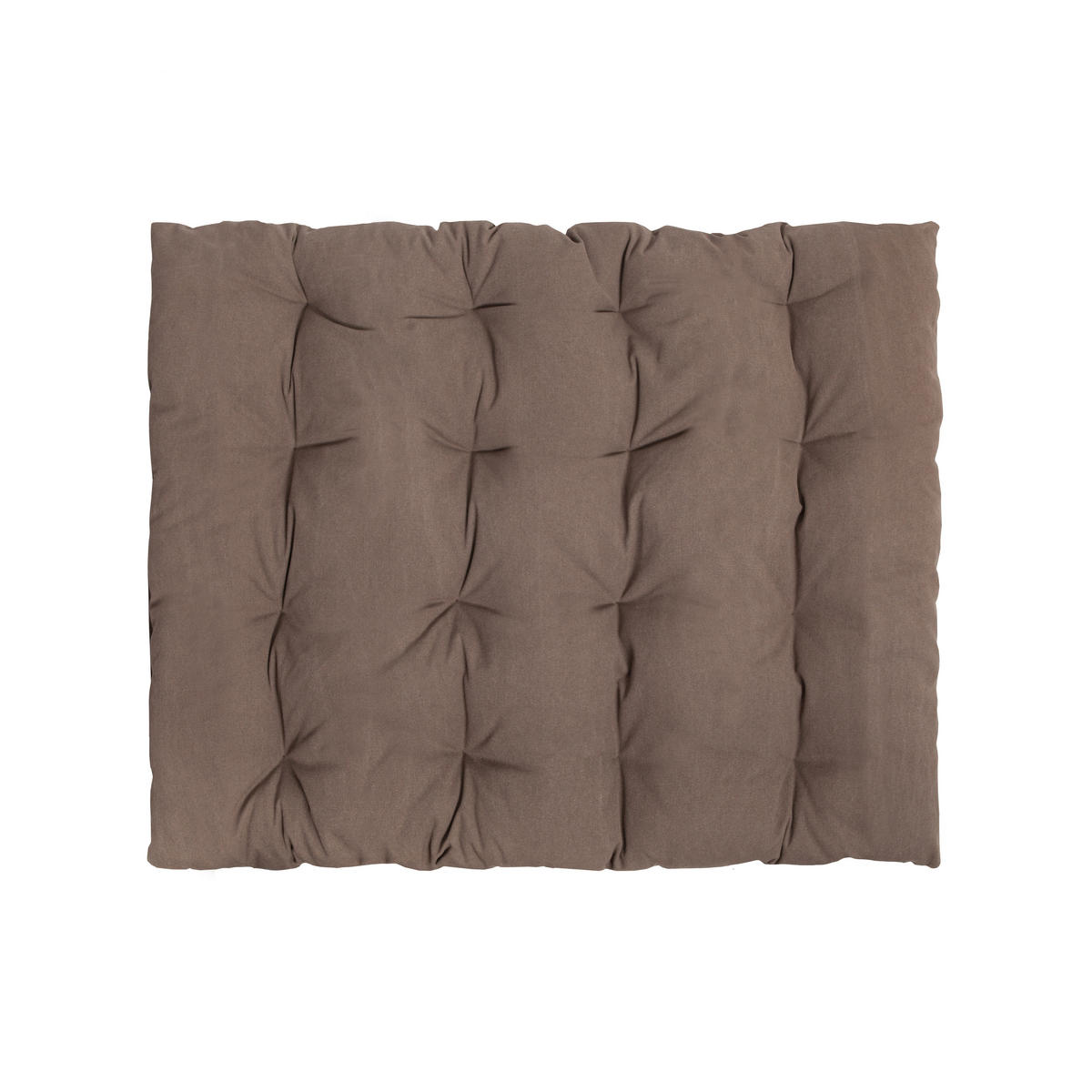 BODENKISSEN aus Baumwolle, braun, 120/100 cm CIELO - Braun, Textil (120/100/8cm) - RNT By Really Nice Things