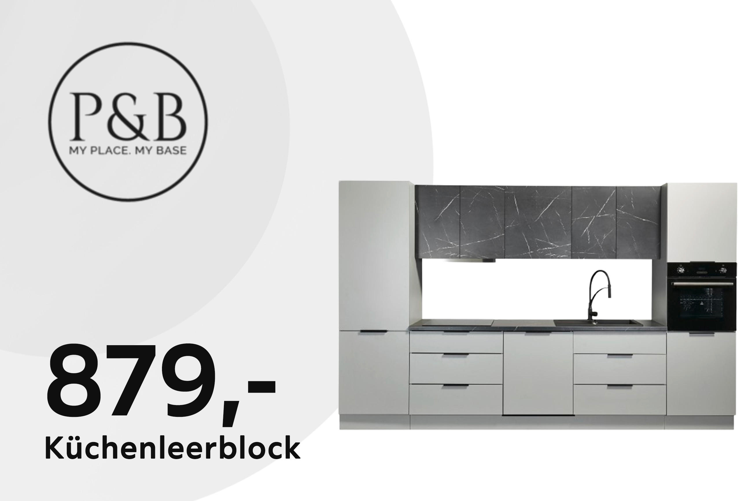P&B Kuechenleerblock 879,-; Produkt-Freissteller