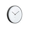 WANDUHR Ayuno Ø40 cm - Schwarz, Kunststoff (40/5/40cm) - Karlsson