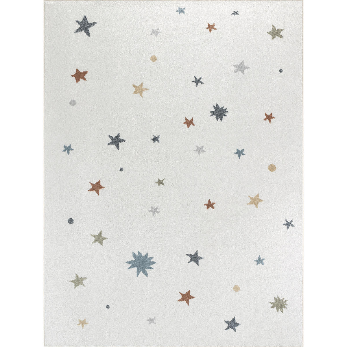 KINDERTEPPICH Maschinenwaschbar 120x170 cm Mehrfarbig - Multicolor, Textil (140/200cm)