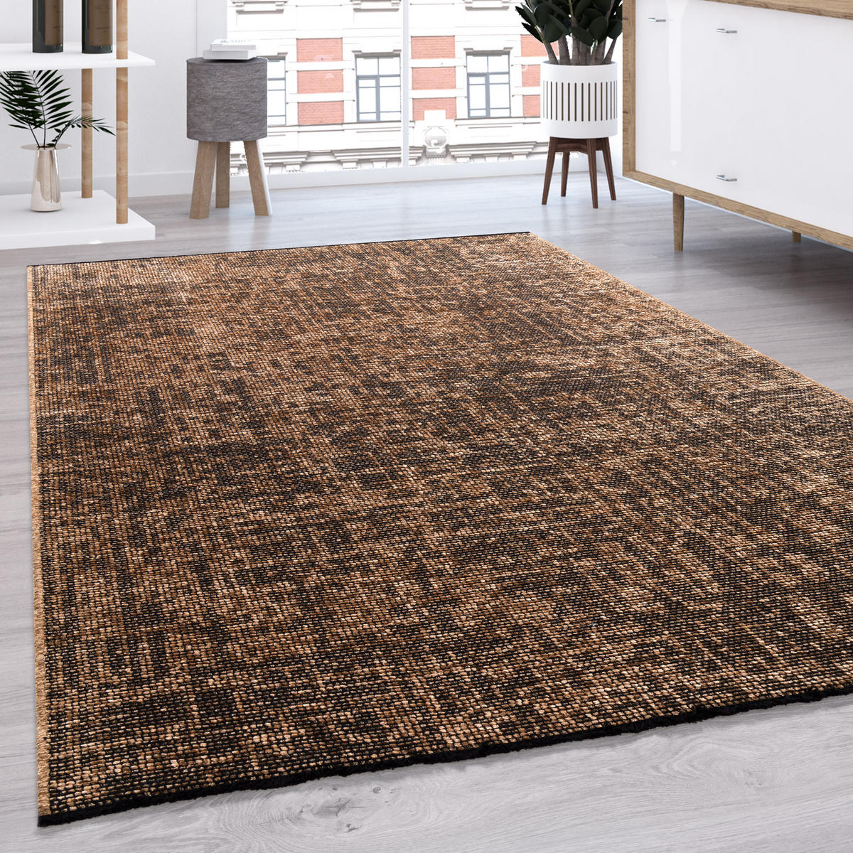 KURZFLORTEPPICH 80/150 cm Melbourne 690 - Beige, Textil (80/150cm) - Paco Home