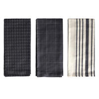 KÜCHENHANDTUCH-SET Trini - Dunkelblau, Textil (40/60cm) - home&you