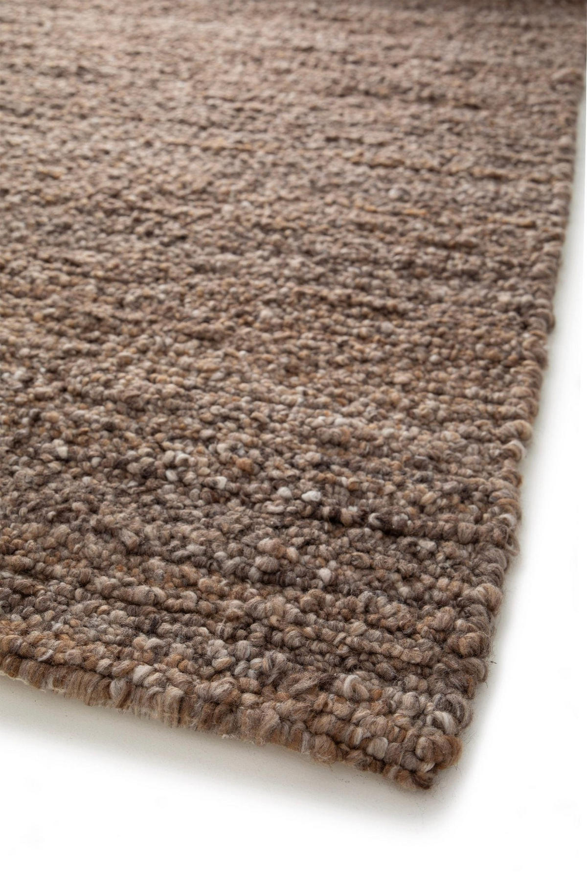 SCHLINGENTEPPICH im natürlichen Stil bruin - Braun, Textil (200/290cm) - AFK Living